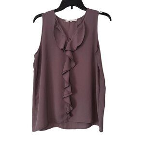 VIOLET&CLAIRE BLOUSE Sleeveless Size Medium Mauve